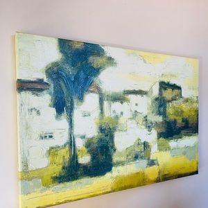 Canvas abstract art 44X30X2 inch